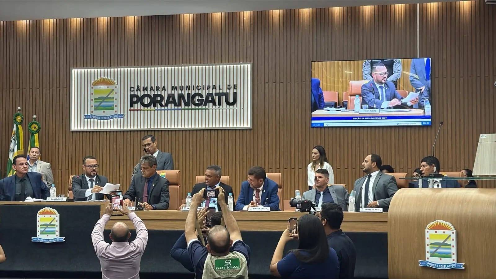 Edmilson Andrade é eleito presidente da Câmara de Porangatu para 2027