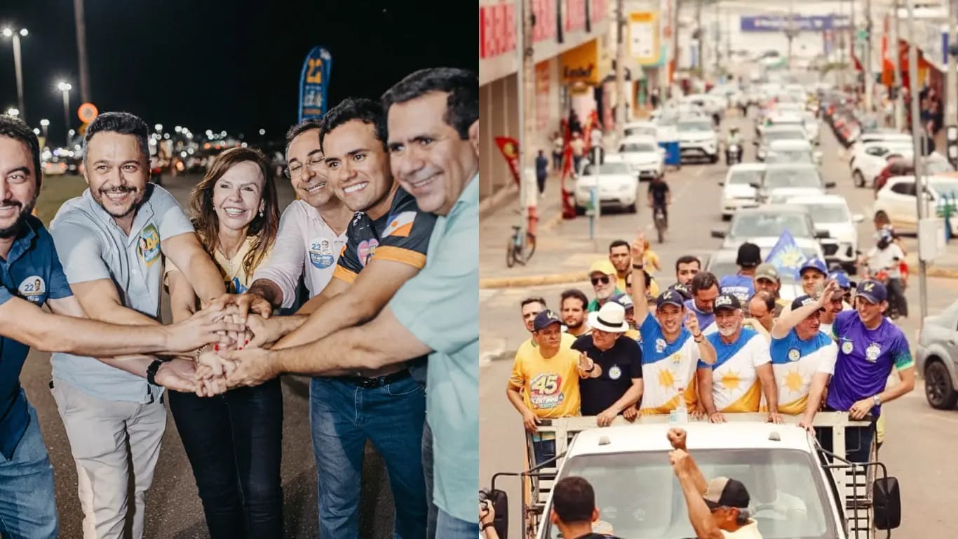 Dorinha e Vicentinho fazem últimos atos de campanha pelo governo com carreatas, caminhadas e encontros com apoiadores