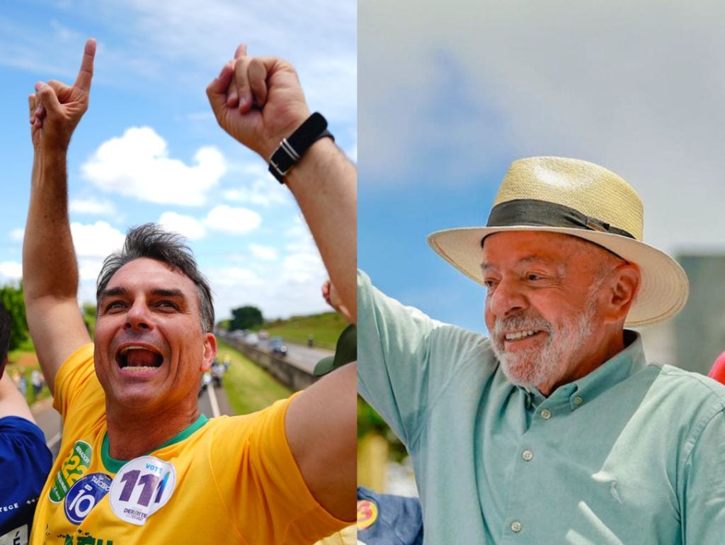 Primeiro Datafolha do segundo turno mostra Flávio com 52% e Lula com 48%