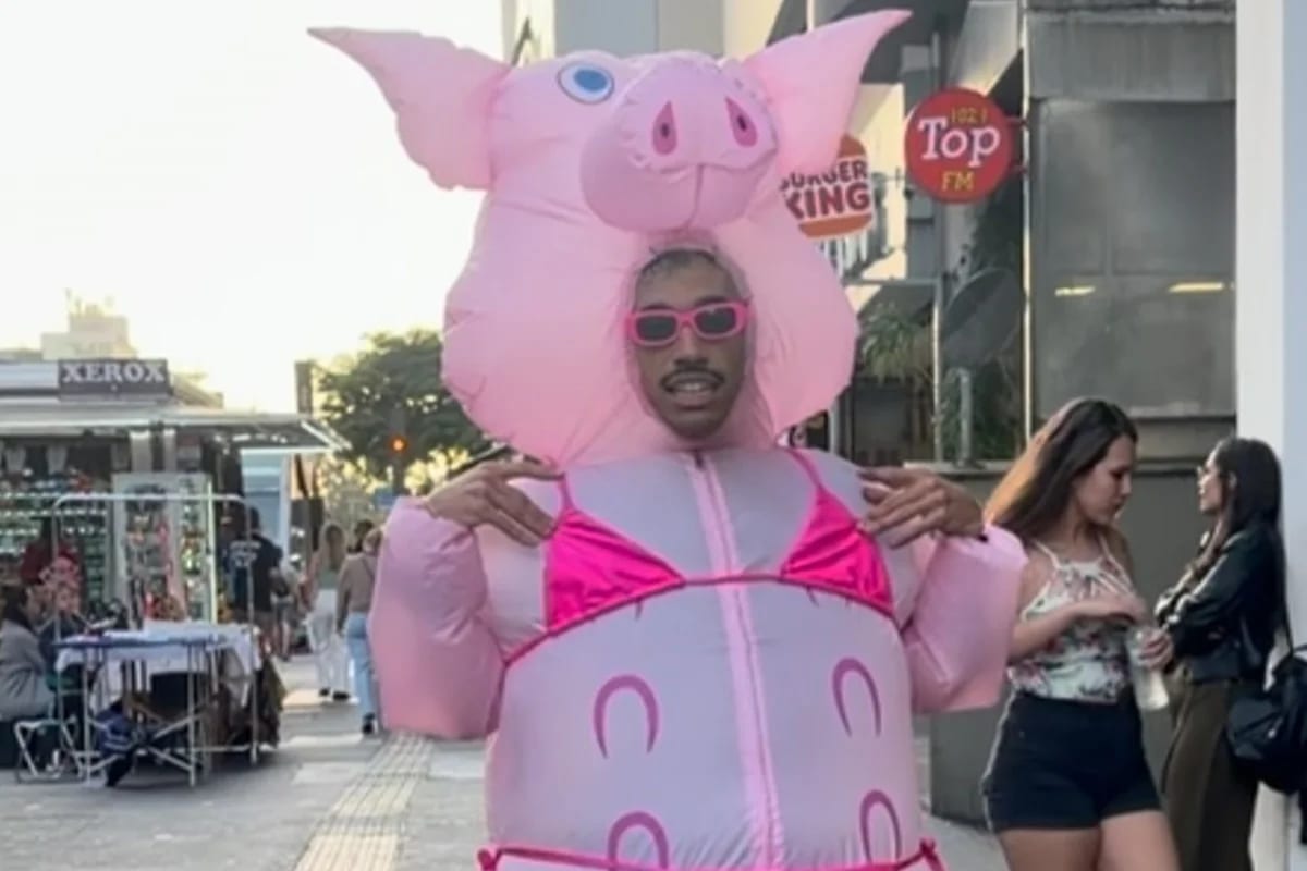 Influencer conhecido como Porquinho da Paulista desabafa após ser agredido