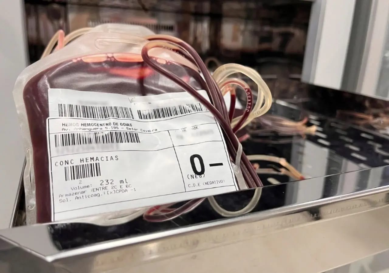 Hemocentro de Goiás tem estoque crítico e convoca doadores
