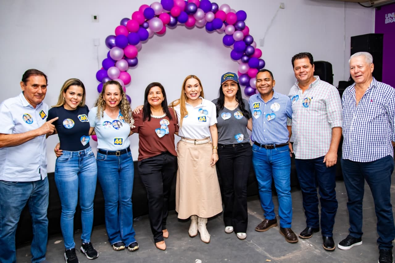 Luana Nunes faz caminhada com Josi Nunes e participa de reunião com Luana Ribeiro em Gurupi