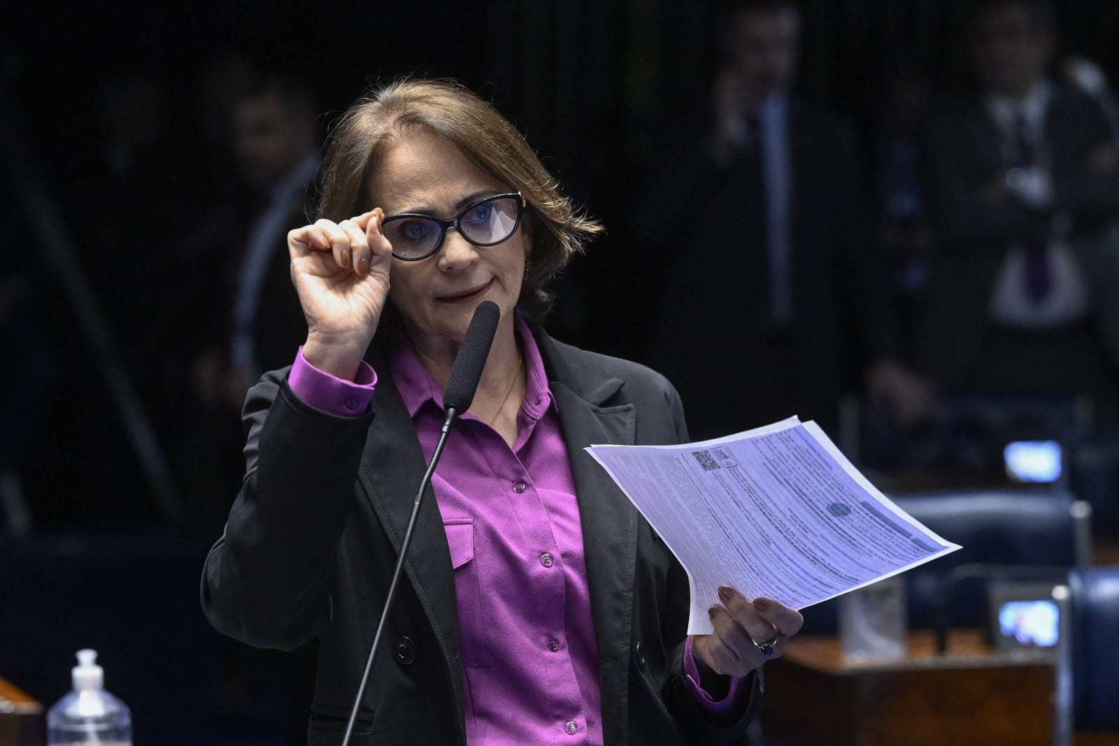 Damares diz que anistia a Bolsonaro não é suficiente para apoiar reeleição de Alcolumbre