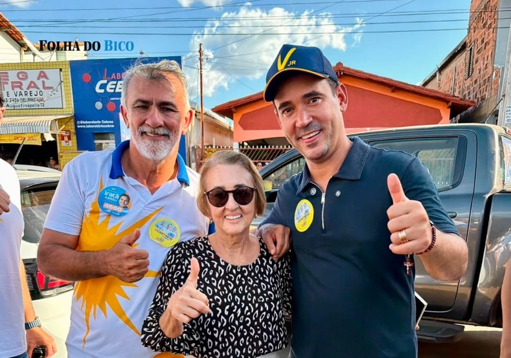 Dona Deija volta a público em ato de Vicentinho Júnior em Augustinópolis