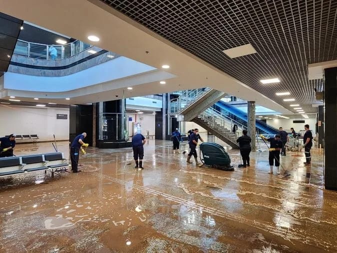 Dmae e Fraport alinham proteção e drenagem na área do Salgado Filho
