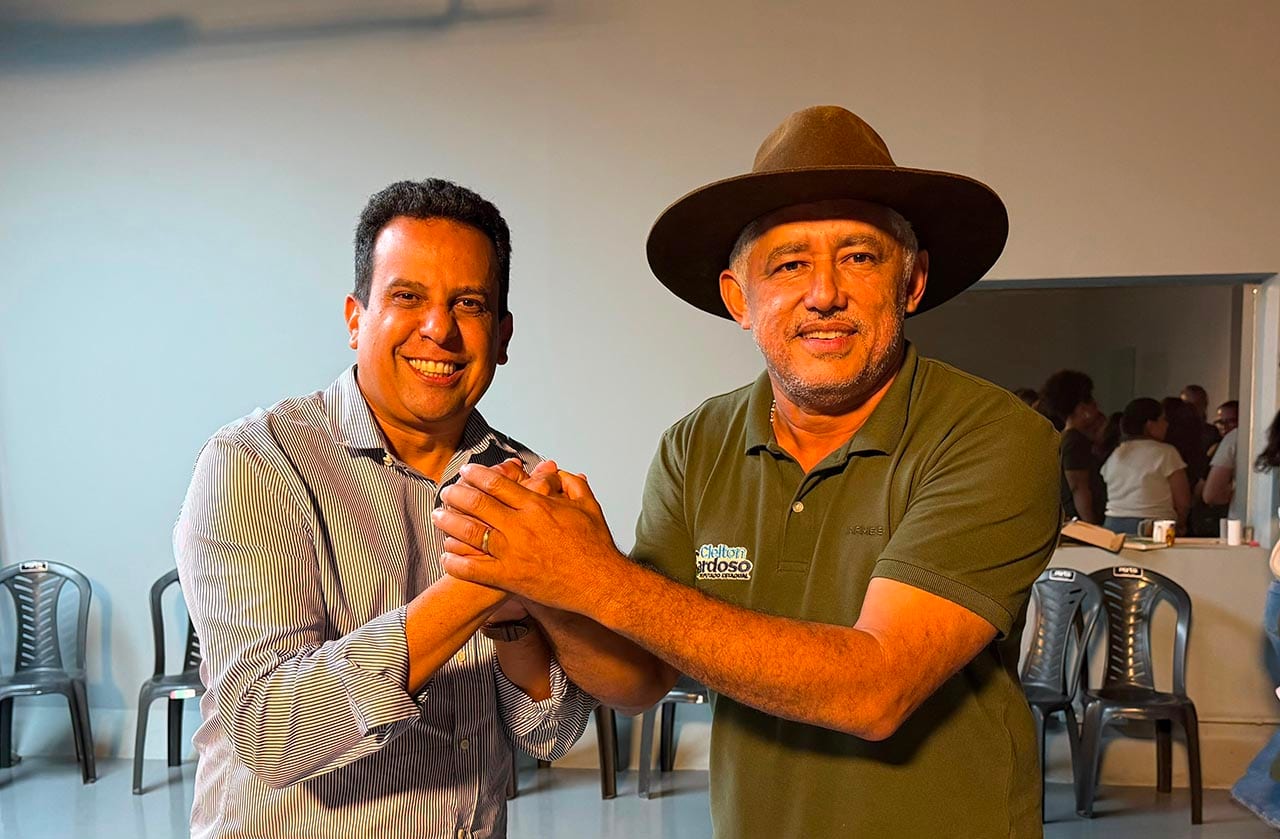 Cleiton Cardoso formaliza dobradinha com Fábio Vaz em Palmas para 2026