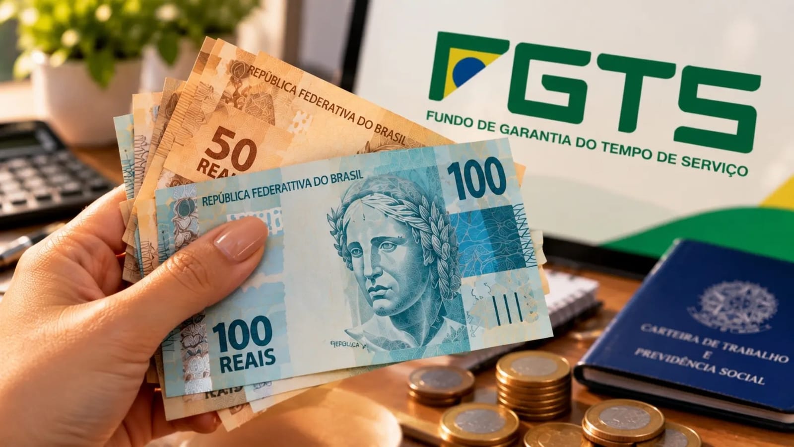 Trabalhadores de 7 municípios paranaenses podem retirar até R$ 6.220 do FGTS