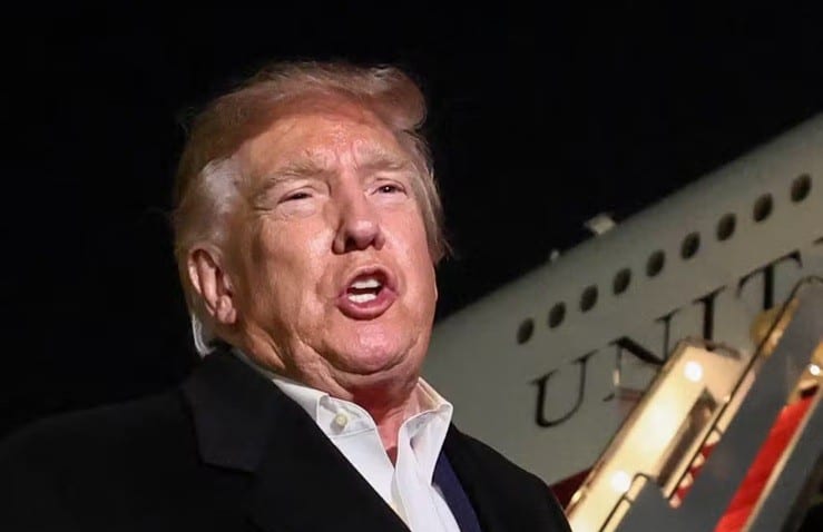 Trump diz que EUA permitiram entrada de Flávio, mas que não vai se envolver