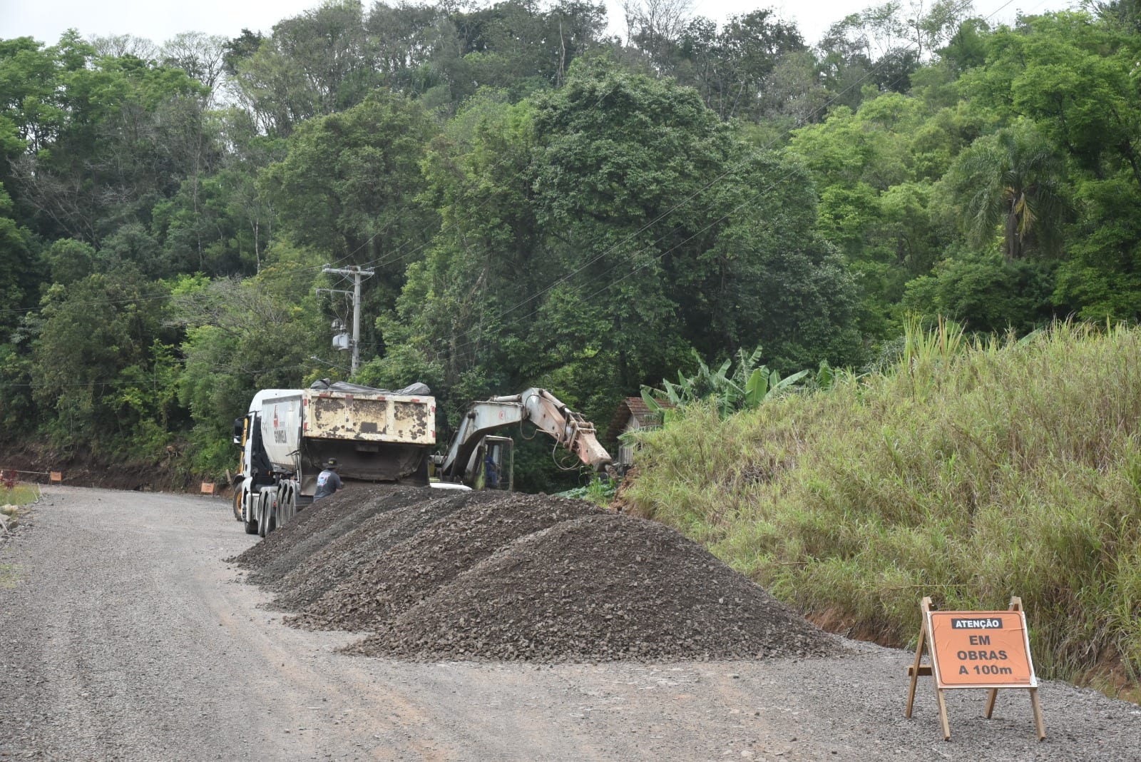 Pavimentação do Corredor Frey supera 50% de execução em Santa Cruz do Sul