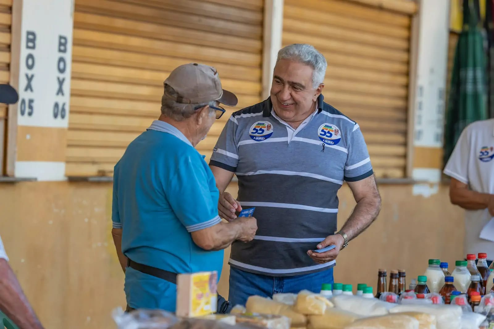 Laurez propõe crédito, assistência técnica e estradas para a agricultura familiar