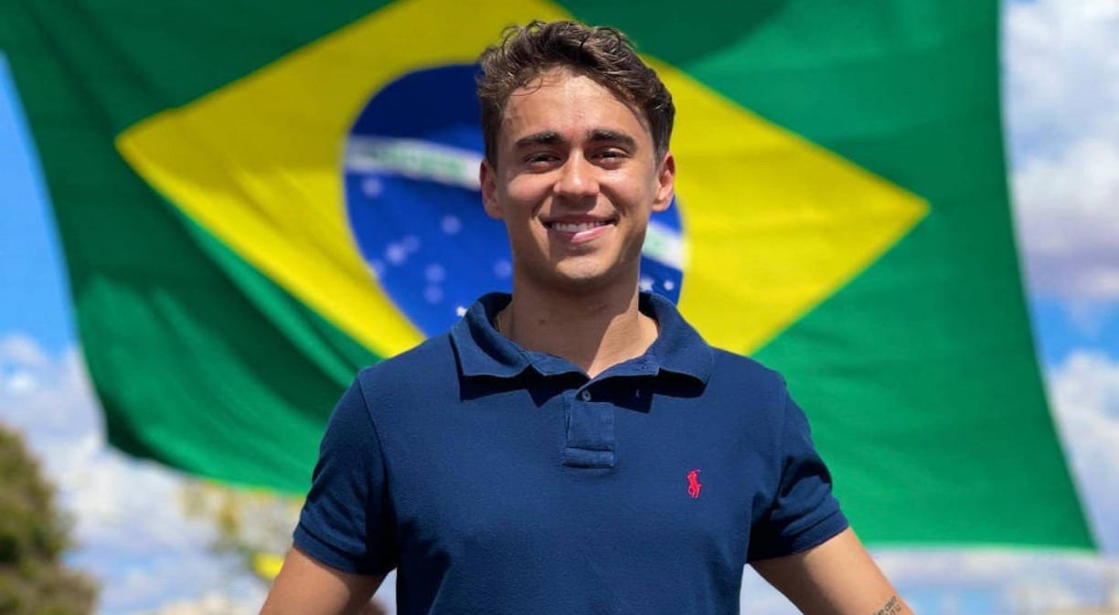 Nikolas Ferreira virá ao Recife para caminhada de apoio à campanha de Flávio Bolsonaro no próximo dia 22