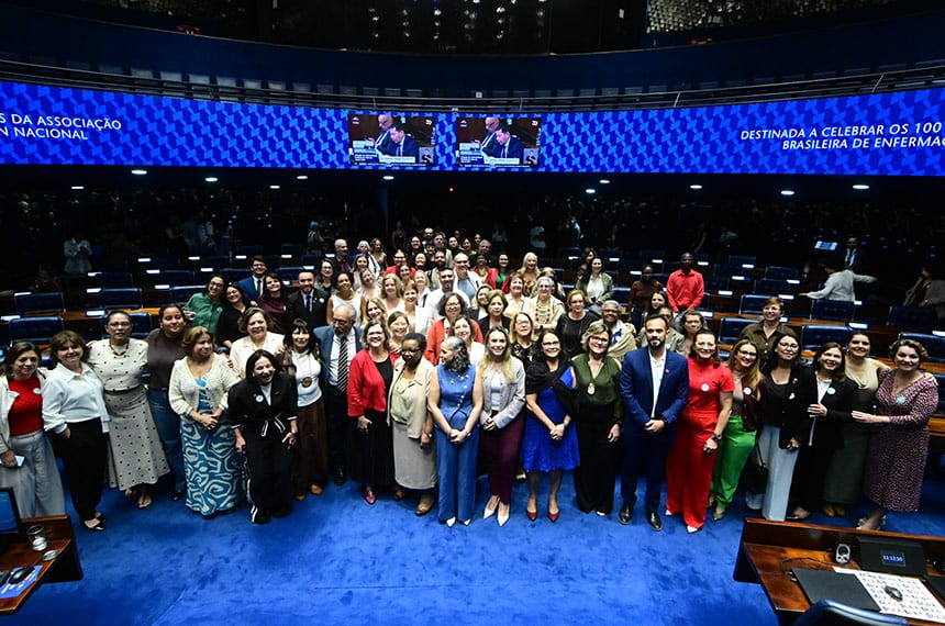 Senado celebra 100 anos da Associação Brasileira de Enfermagem