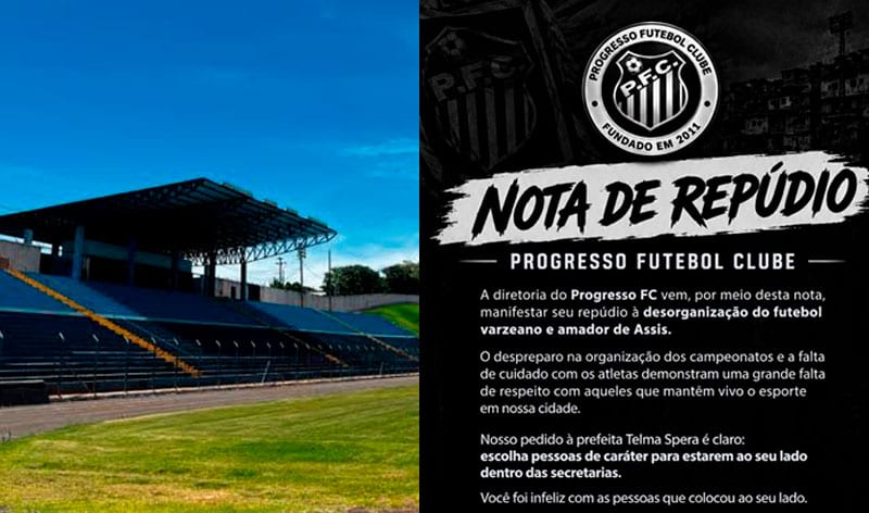 Às vésperas da final, Progresso FC cobra uniformes prometidos no Varzeano de Assis e critica Secretaria de Esportes