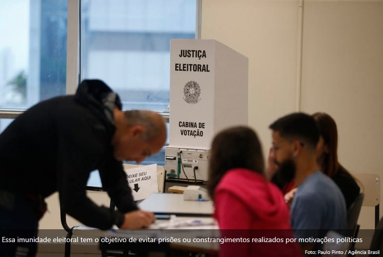 Lei veda prisões de candidatos e eleitores durante voto; há exceções