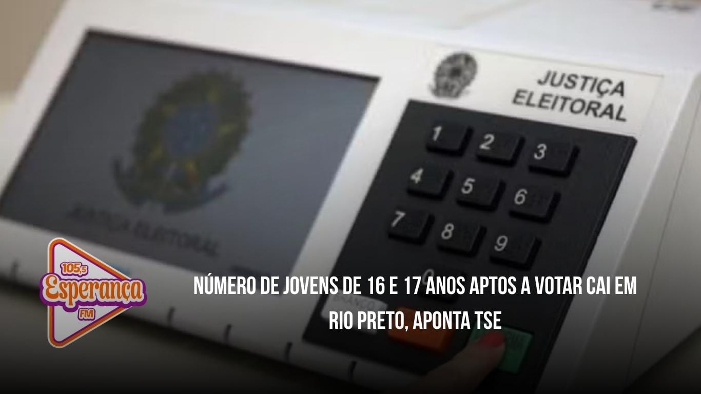 Caem jovens aptos a votar em São José do Rio Preto