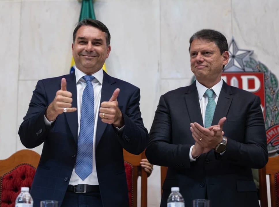 Flávio diz que Tarcísio esperava disputar Presidência