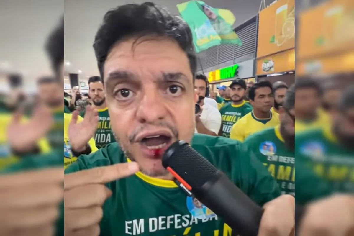 Candidato Rodrigo Delmasso foi agredido com soco na Rodoviária do Plano Piloto