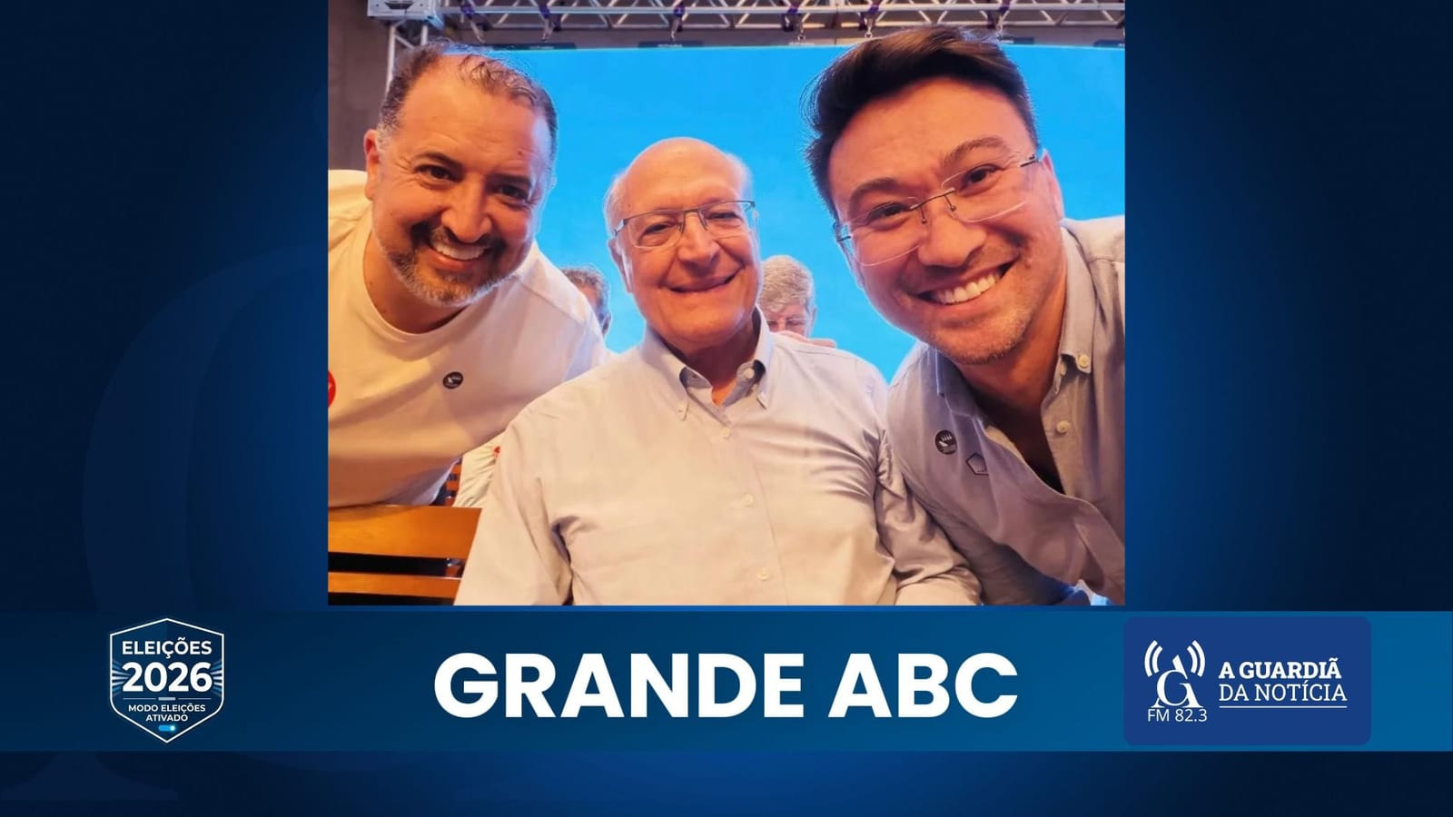 Marcelo Oliveira e Akira Auriani reforçam apoio a Lula e Alckmin