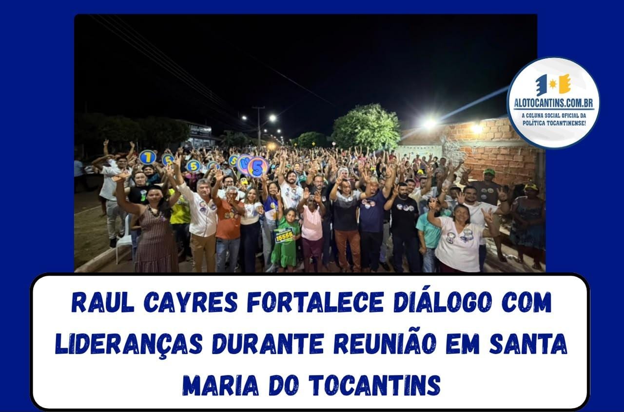 Raul Cayres propõe emenda para compra de terreno em Santa Maria do Tocantins