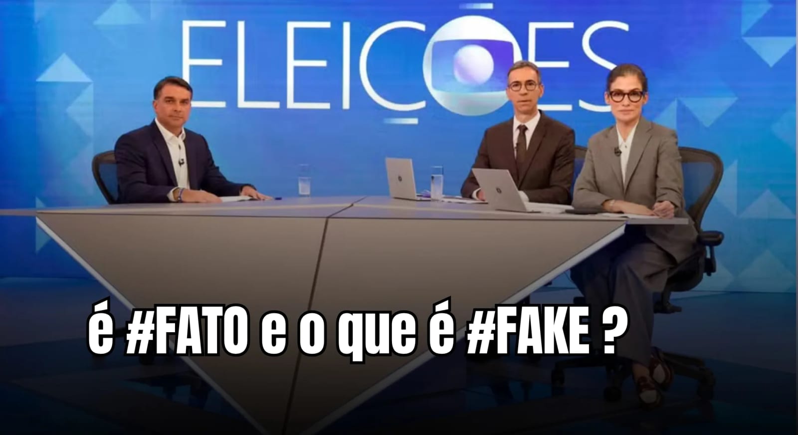 Veja o que é #FATO e o que é #FAKE na entrevista de Flávio Bolsonaro à Globo