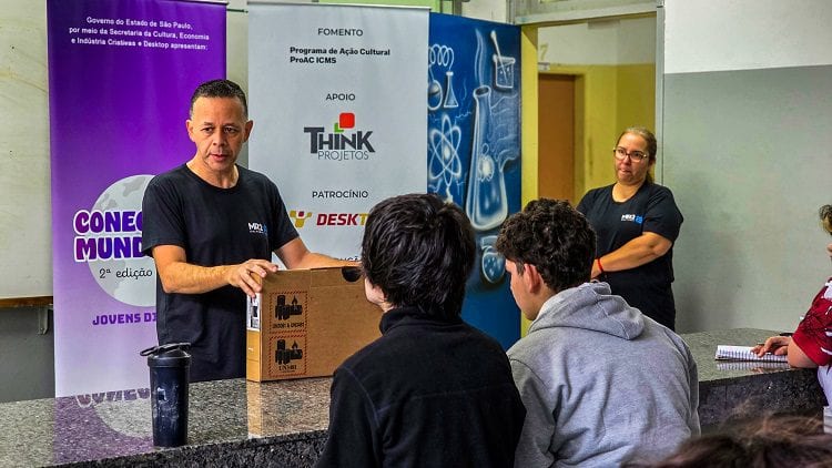 Projeto Conecta Mundo – Jovens Digitais chega à Escola Estadual de Valinhos