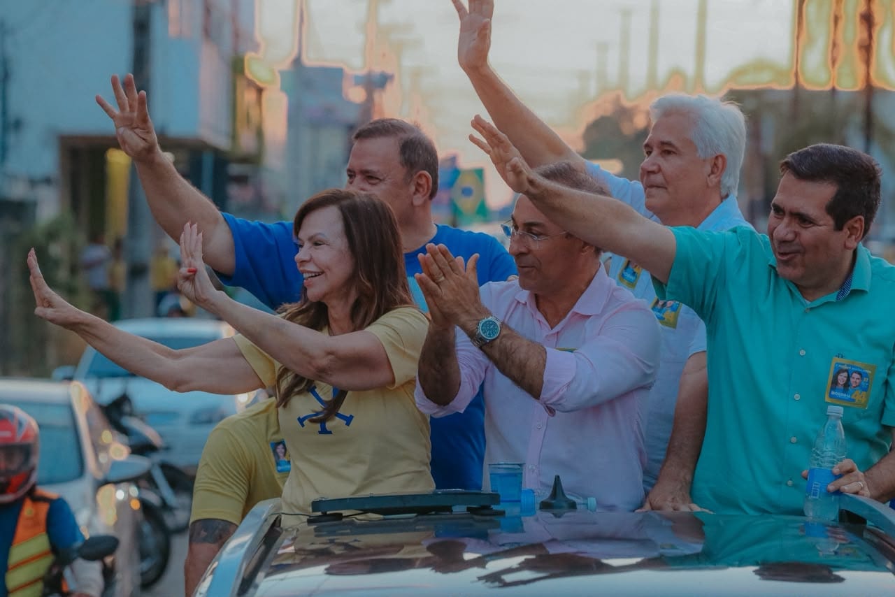 Multidão toma as ruas de Araguaína em grande carreata de apoio a Dorinha e Flávio Bolsonaro