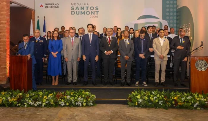 Governo de Minas entrega Medalha Santos Dumont 2026 a personalidades e instituições de destaque no estado e no país