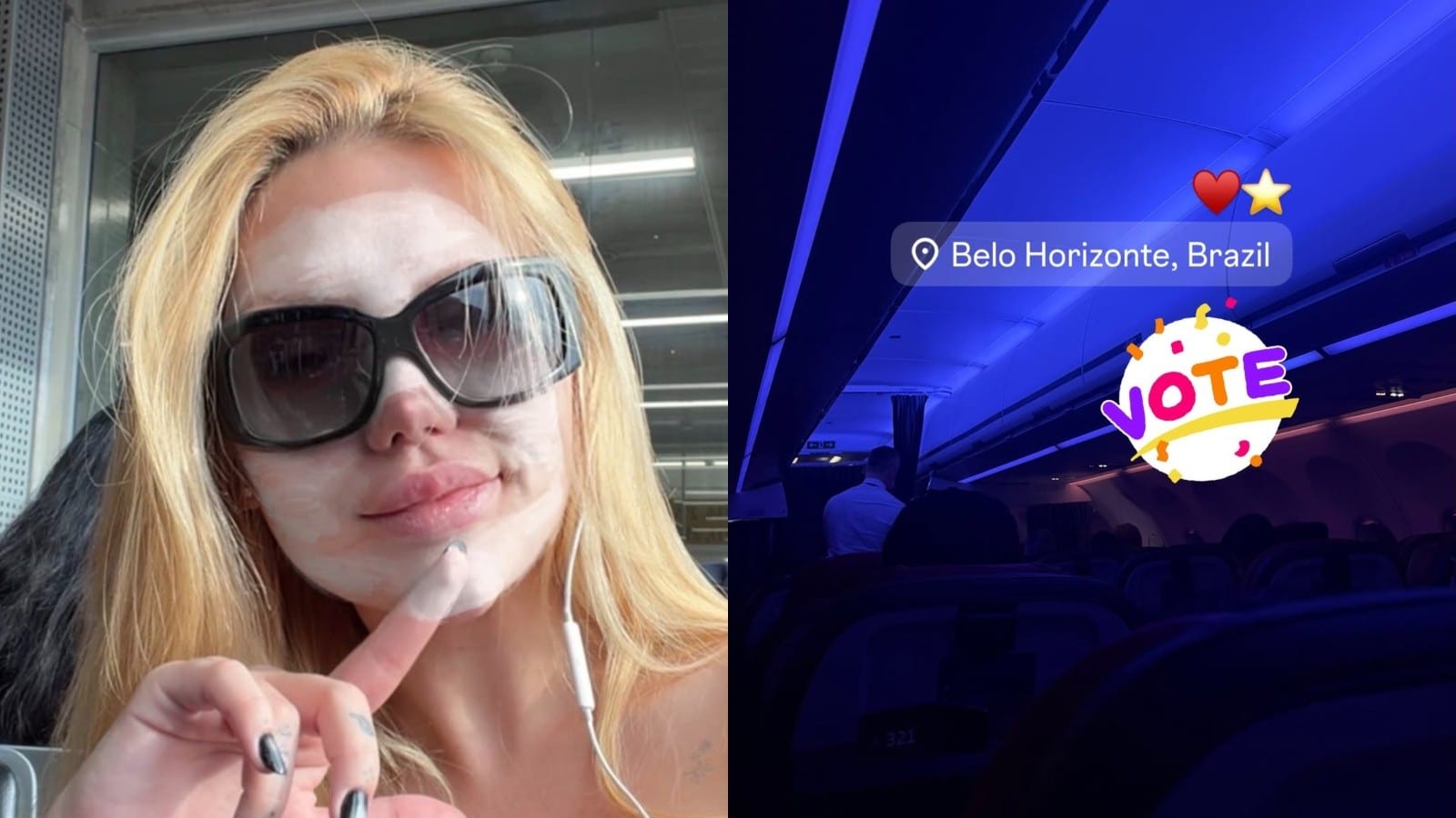 Vivi Wanderley pega voo para votar e web aponta indireta para Marina Sena: 'Não basta lacrar'