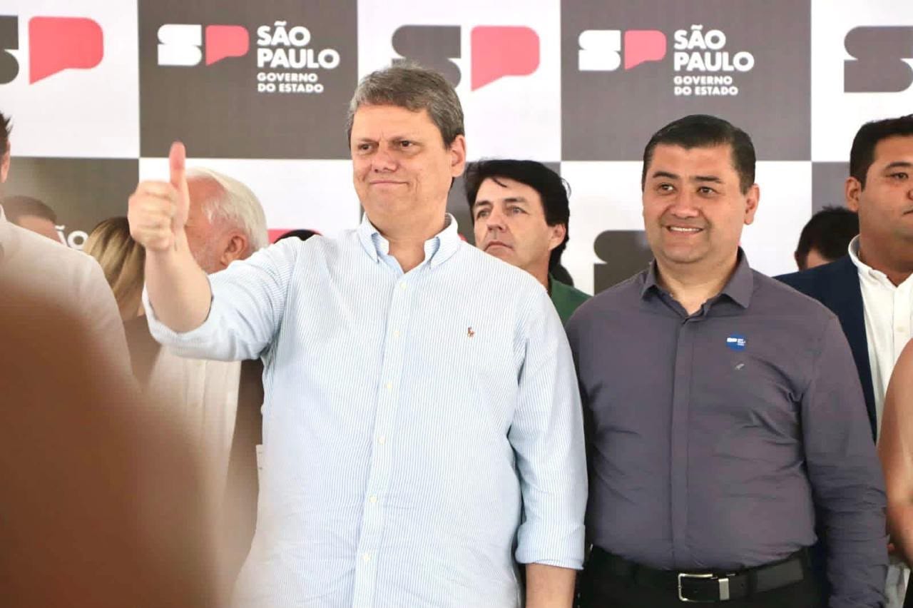 Tarcísio confirma presença no lançamento da campanha de Rodrigo Ashiuchi