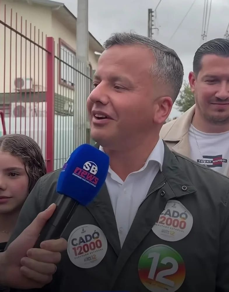 Tiago Cadó é eleito deputado estadual pelo PDT