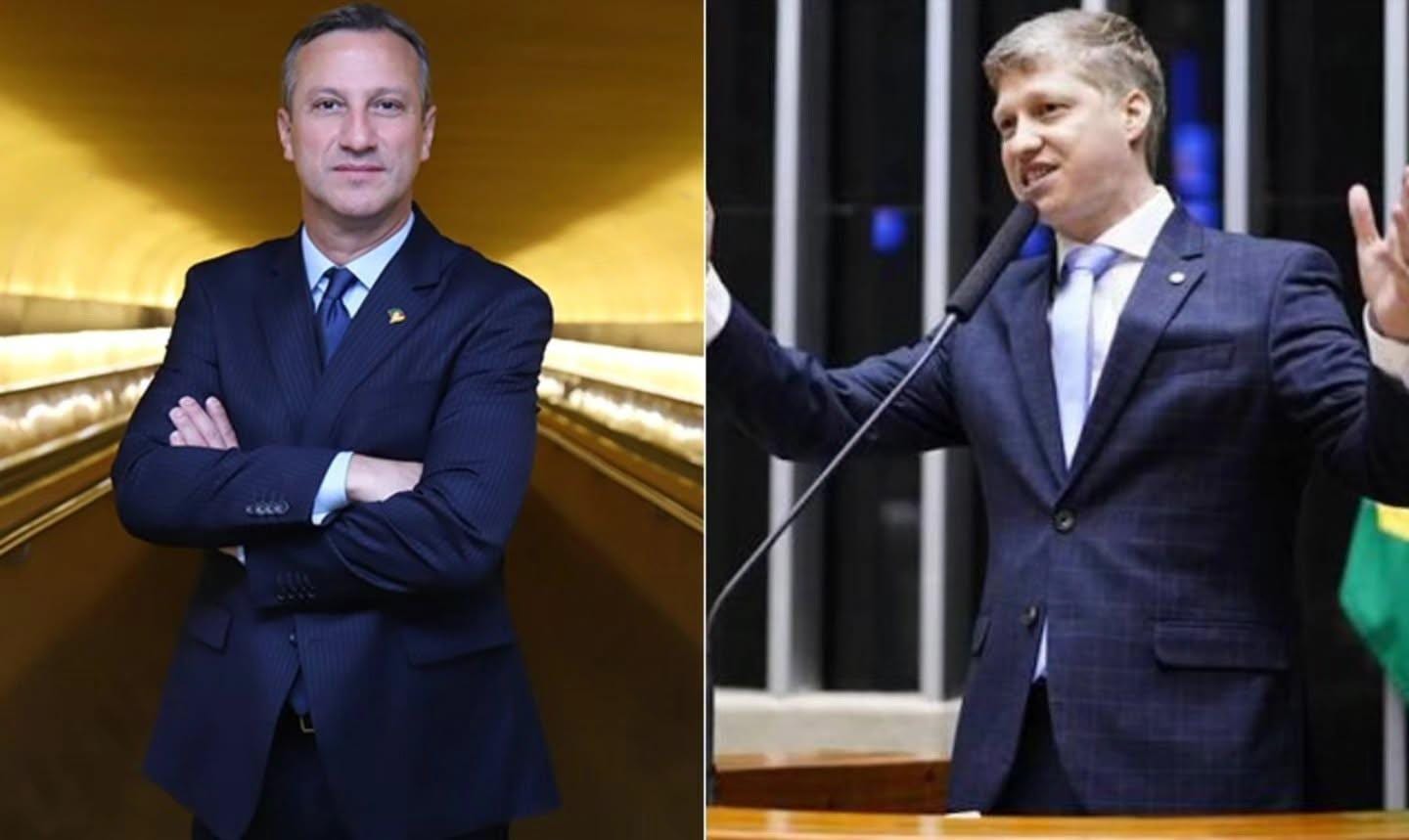 Sanderson e Marcel são os futuros senadores do RS