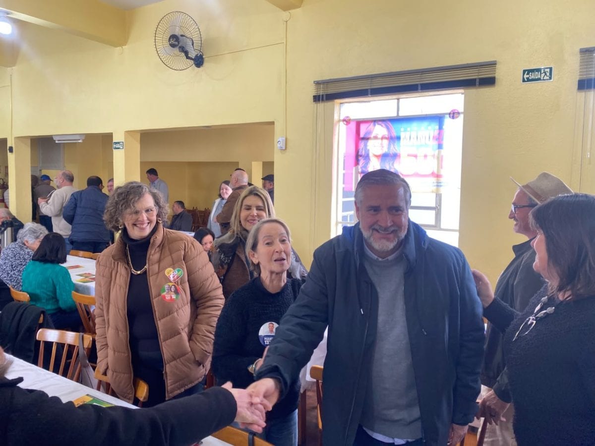 Paulo Pimenta cumpre agenda em Santa Cruz do Sul como candidato ao Senado