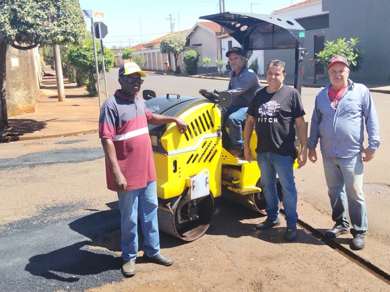Guaíra mantém operação tapa-buracos nesta quinta, 3 de setembro