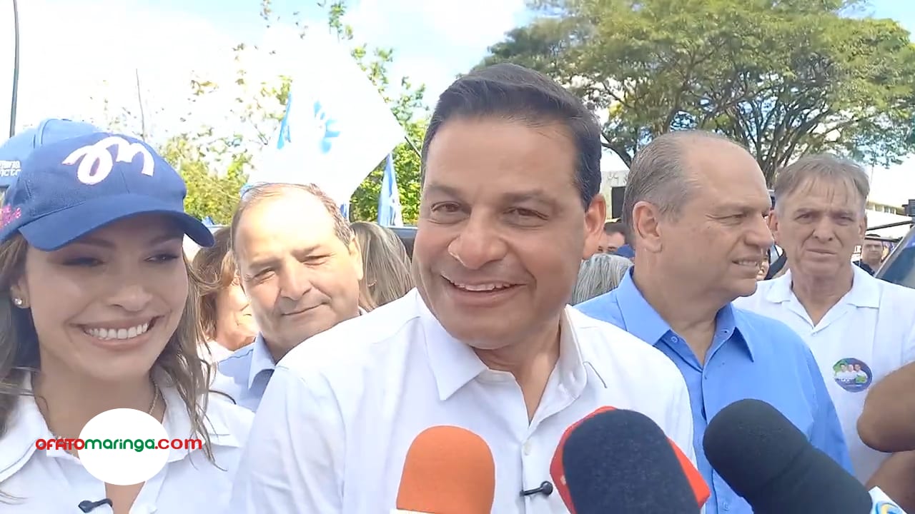 Sandro Alex diz em Maringá que famílias pedem continuidade do trabalho de Ratinho Junior
