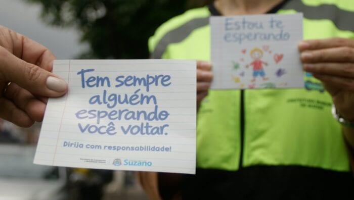 Transporte reforça conscientização no trânsito com ações alusivas ao Dia das Crianças