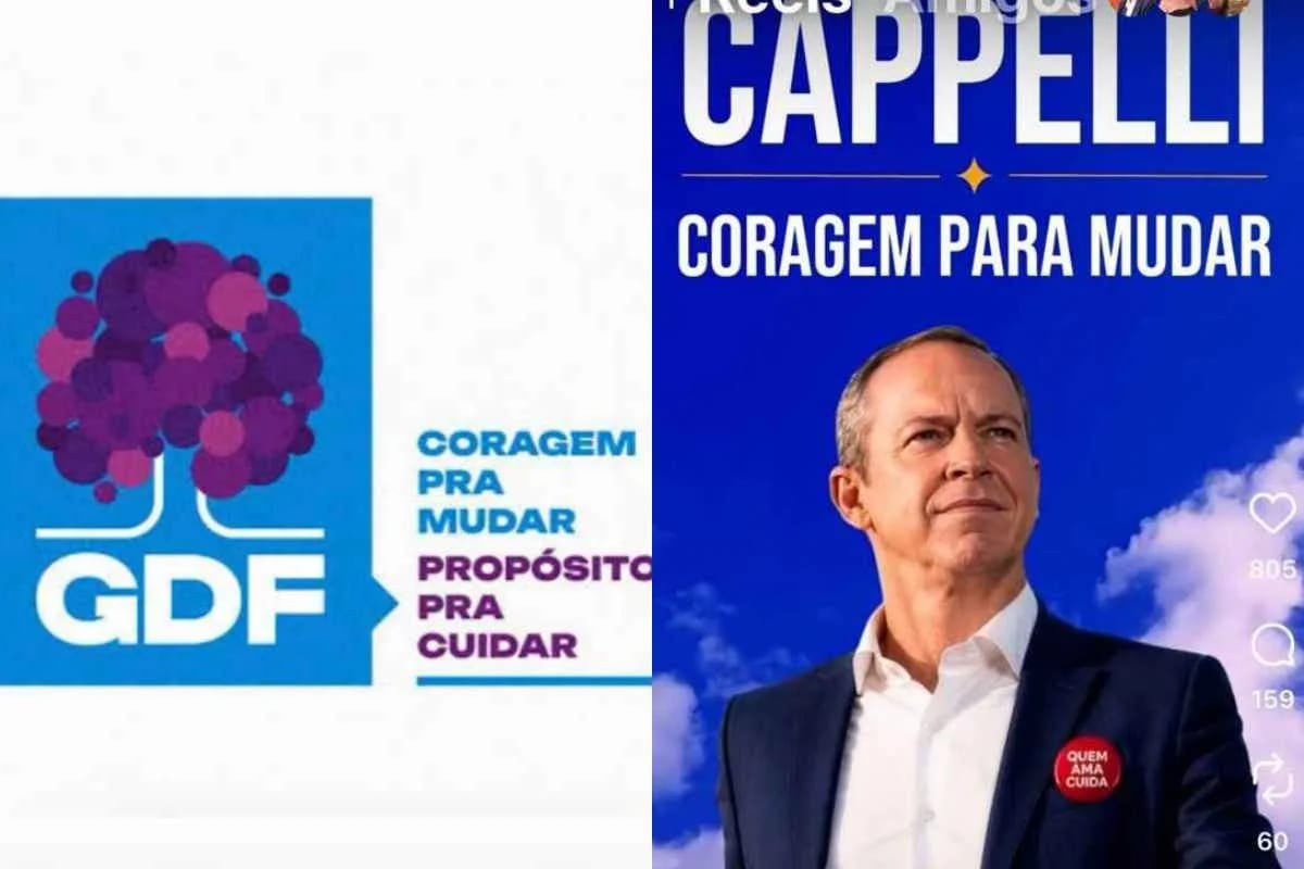 Cappelli usa nas redes o mesmo slogan do GDF: 'Coragem para mudar'