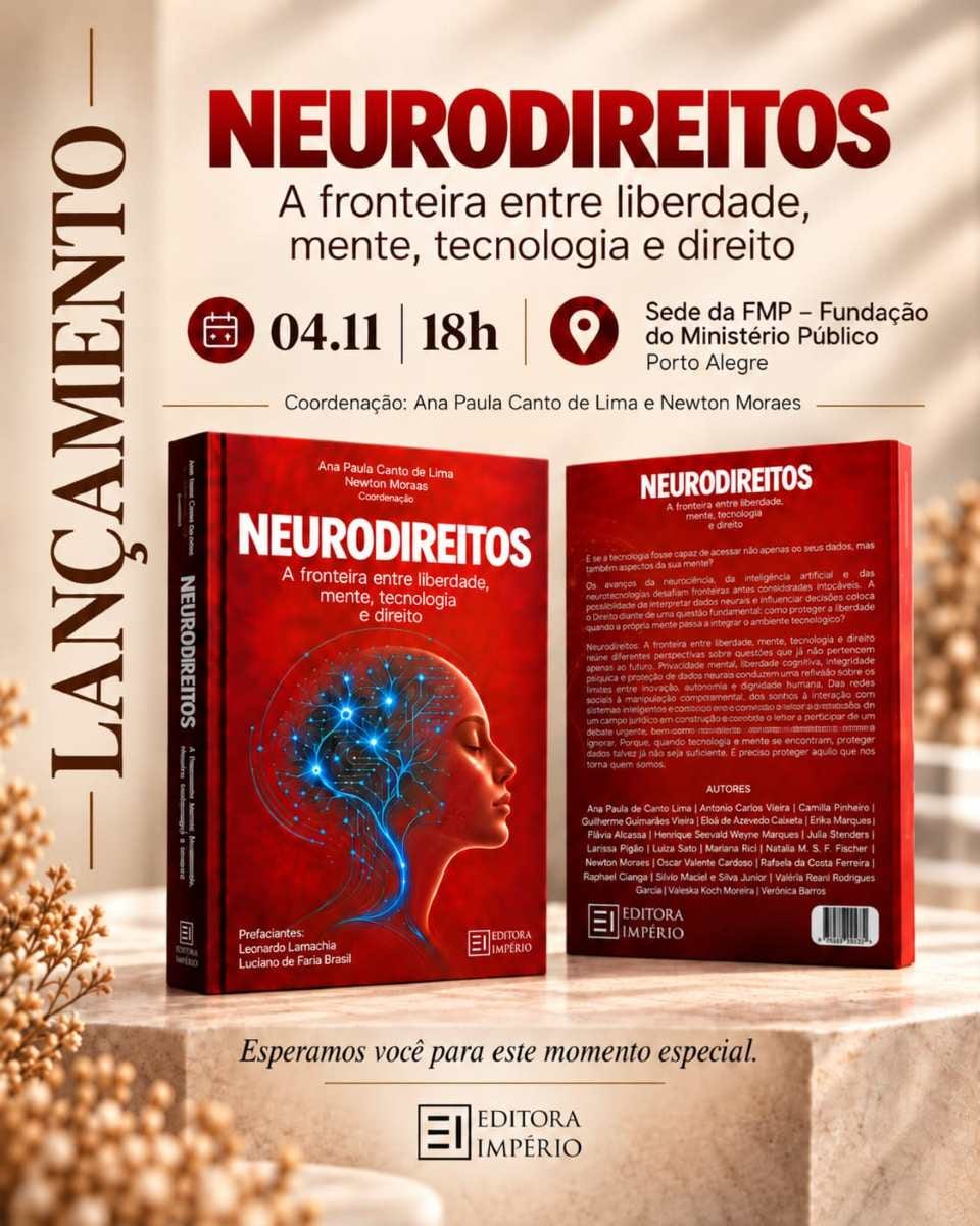 Livro debate os limites da inteligência artificial e os neurodireitos