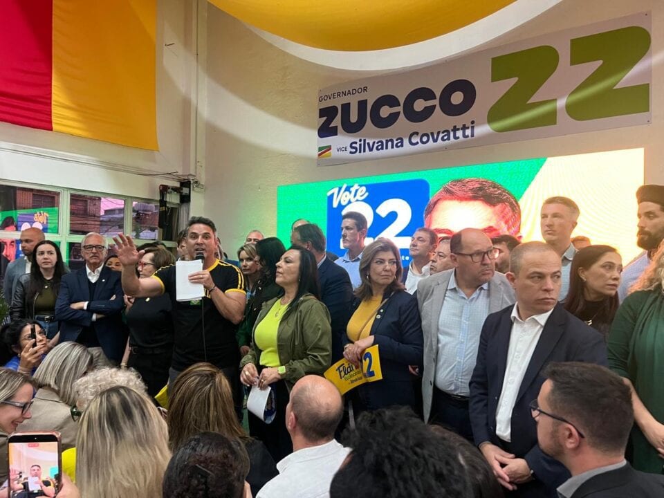 Zucco convoca lideranças da direita gaúcha para intensificar campanha de Flávio Bolsonaro no segundo turno