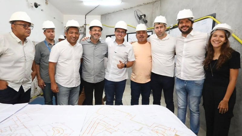 Victor Marques vistoria obra que deve ampliar em mais de 300 vagas creche na Várzea