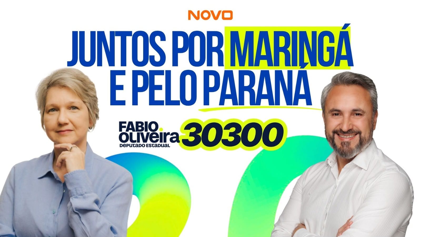 Cris Lauer anuncia apoio a Fabio Oliveira para deputado estadual (2026)
