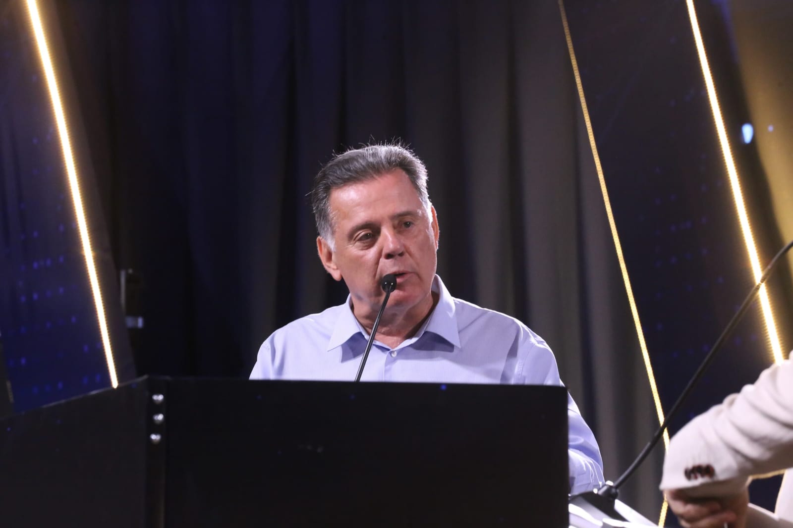 Marconi apresenta “Vapt Vupt da Saúde” e promete equilíbrio fiscal em Rio Verde