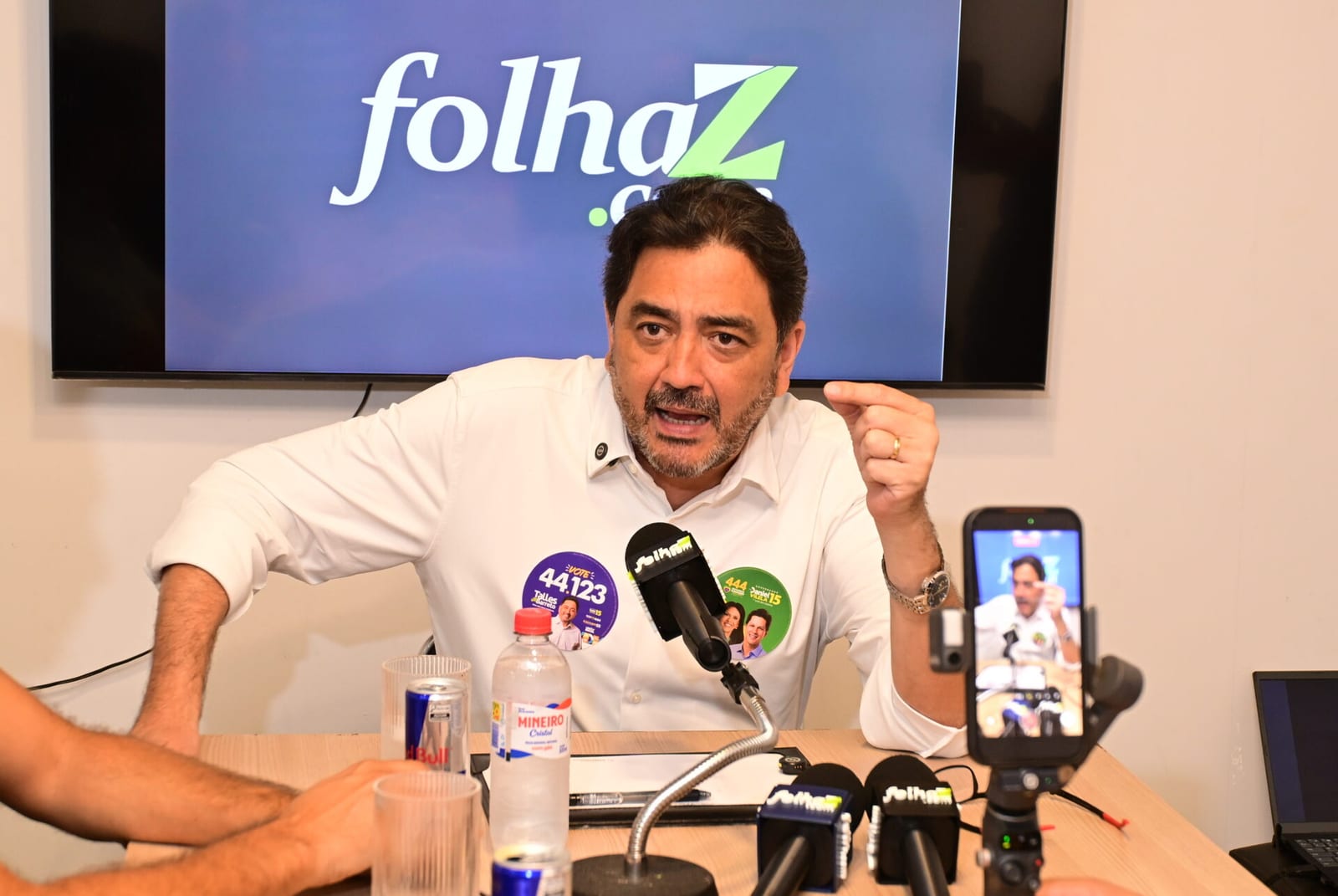 Visita de Talles Barreto à Folha Z rende boas histórias