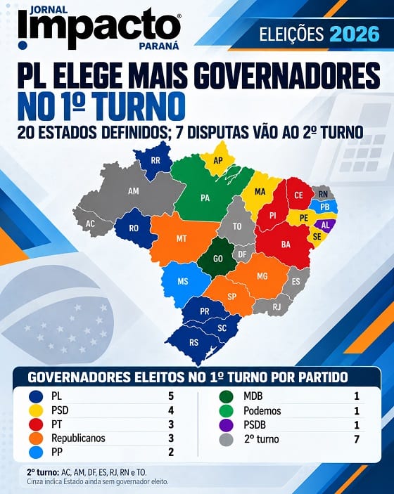 Sete estados terão segundo turno para definir os governadores
