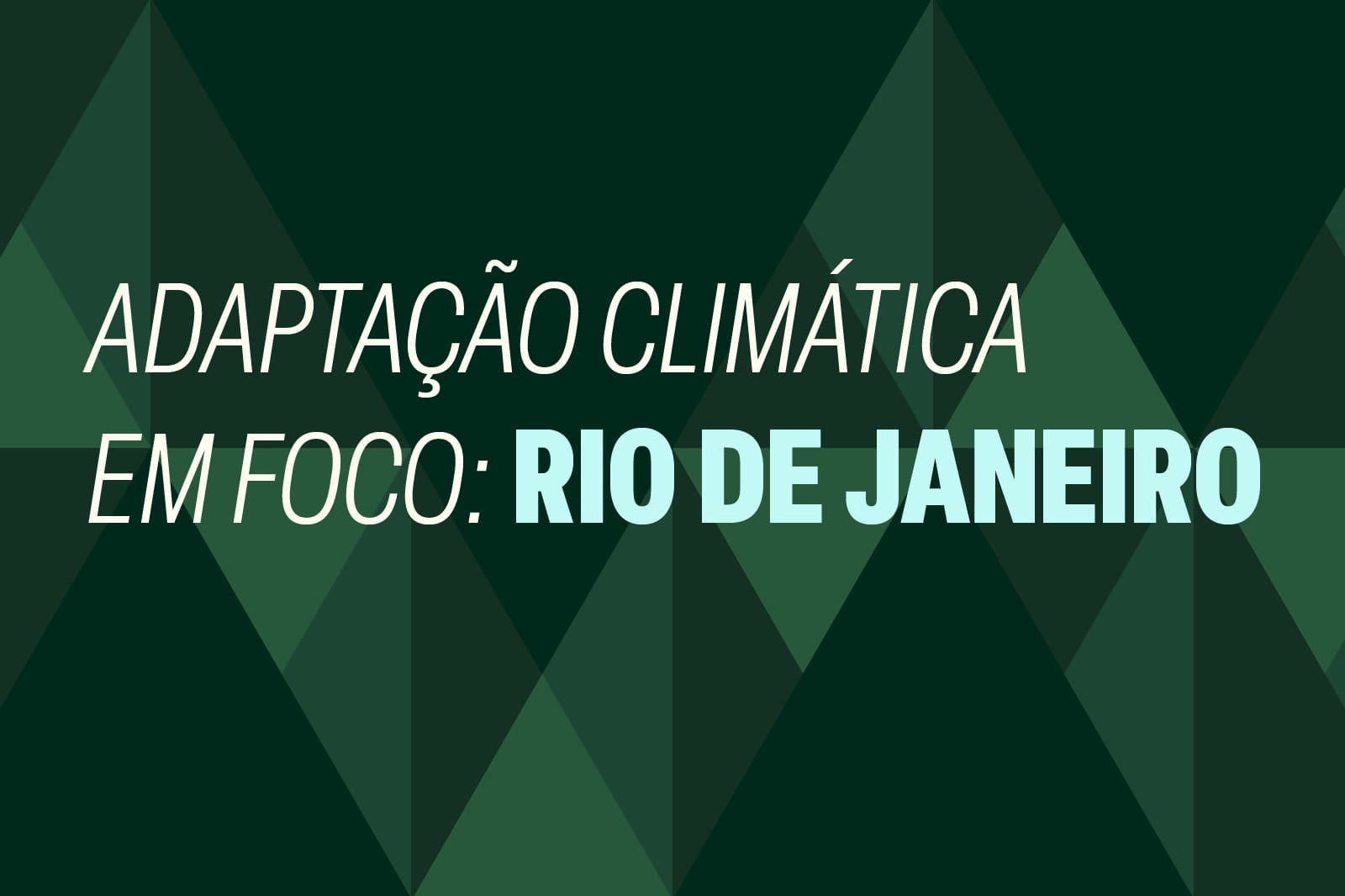 MPF promove seminário para debater estratégias de adaptação diante das mudanças climáticas no Rio