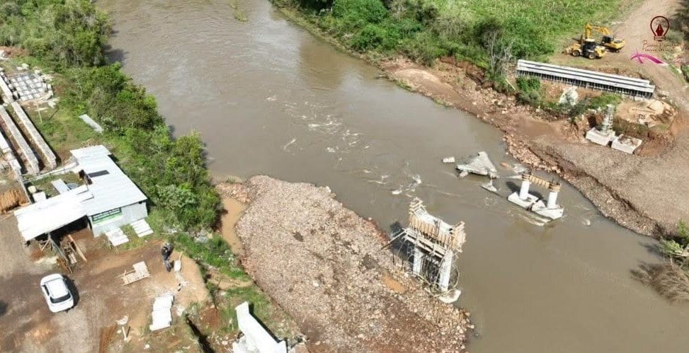 Ponte da Integração avança; instalação das vigas começa em até 30 dias