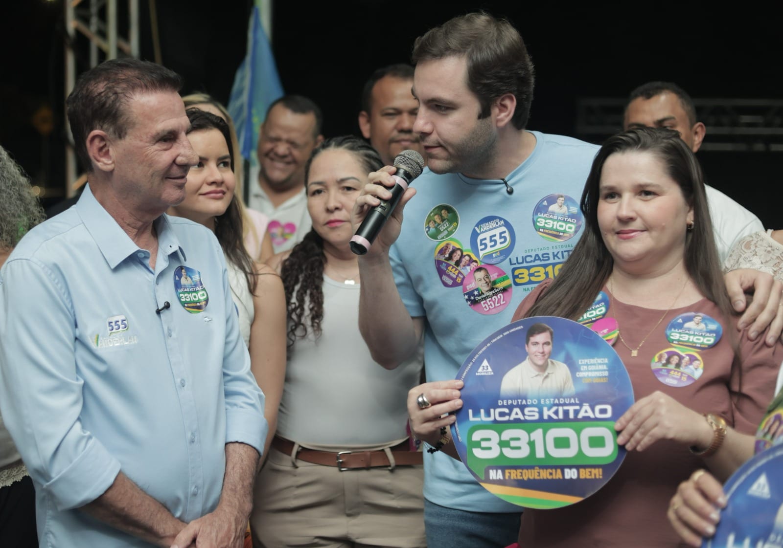 Lukas Kitão anuncia apoio a Vanderlan Cardoso em Goiânia
