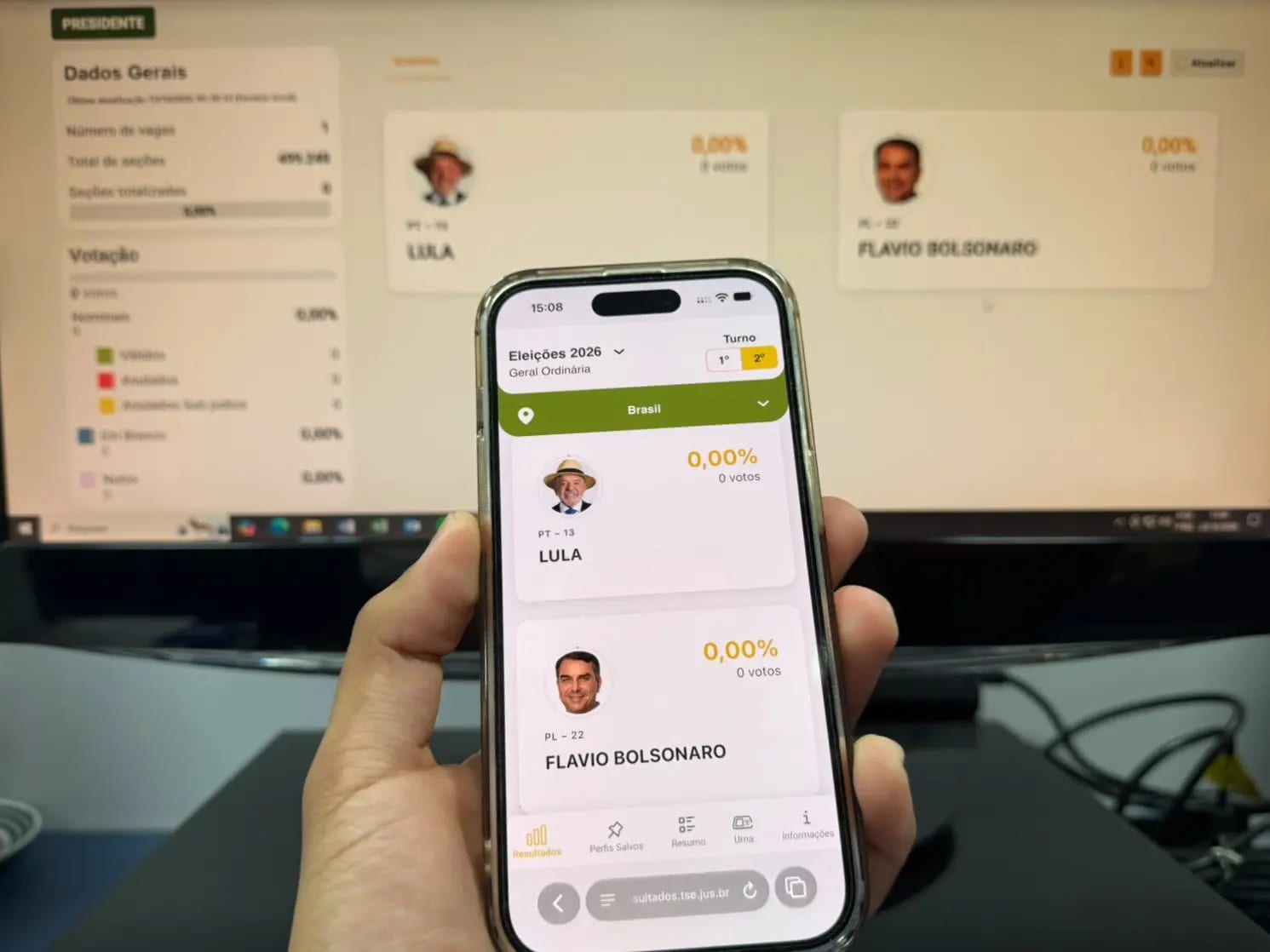 Segundo turno: veja como acompanhar a apuração presidencial pela Internet
