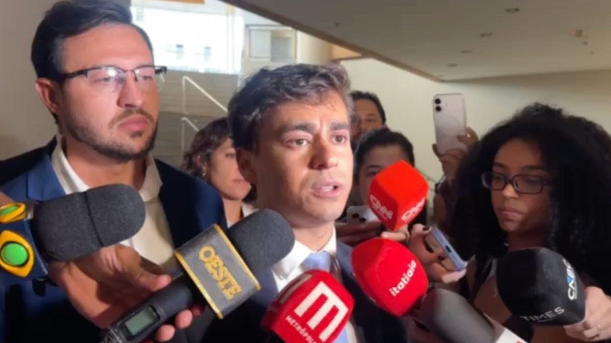 Nikolas diz ter ouvido sobre negociação para “livrar a pele” de Moraes