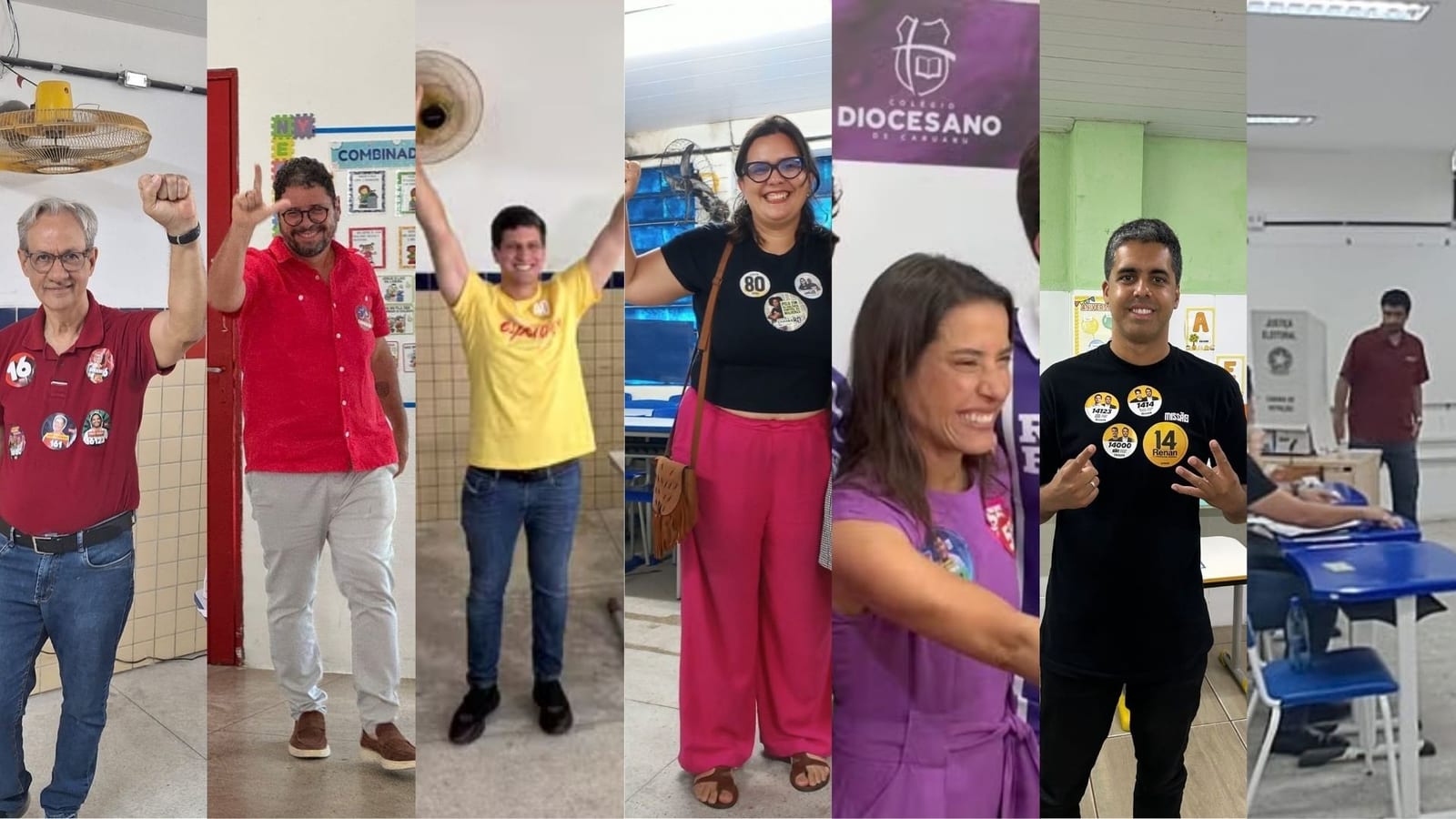 Candidatos ao governo de PE votaram no 1º turno; locais e horários