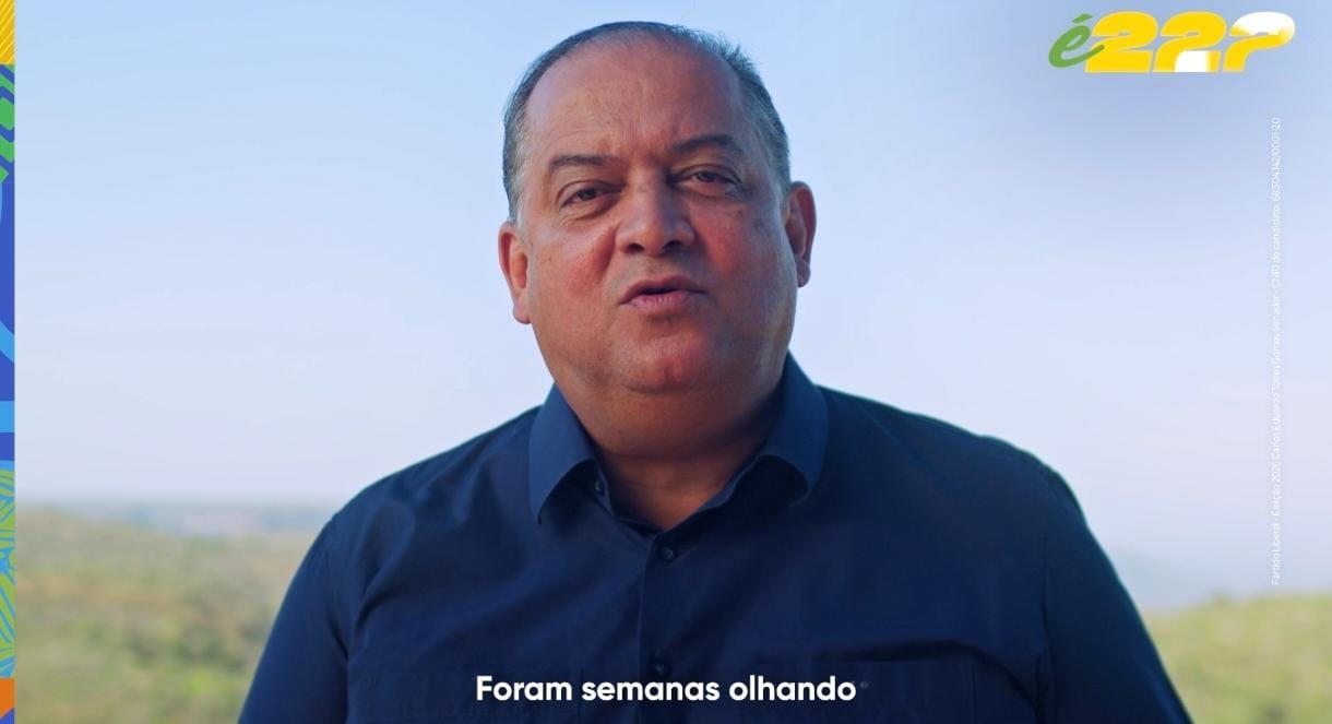 Eduardo Gomes apresenta prioridades no último programa eleitoral